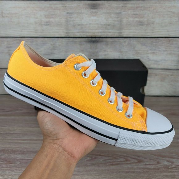 Converse Other - NEW Converse Chuck Taylor CTAS OX Low Laser Orange Men's Athletic Casual